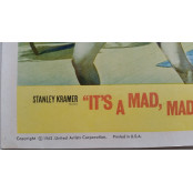 Its a Mad Mad Mad Mad World- Original 1963  Lobby Card Set x 8